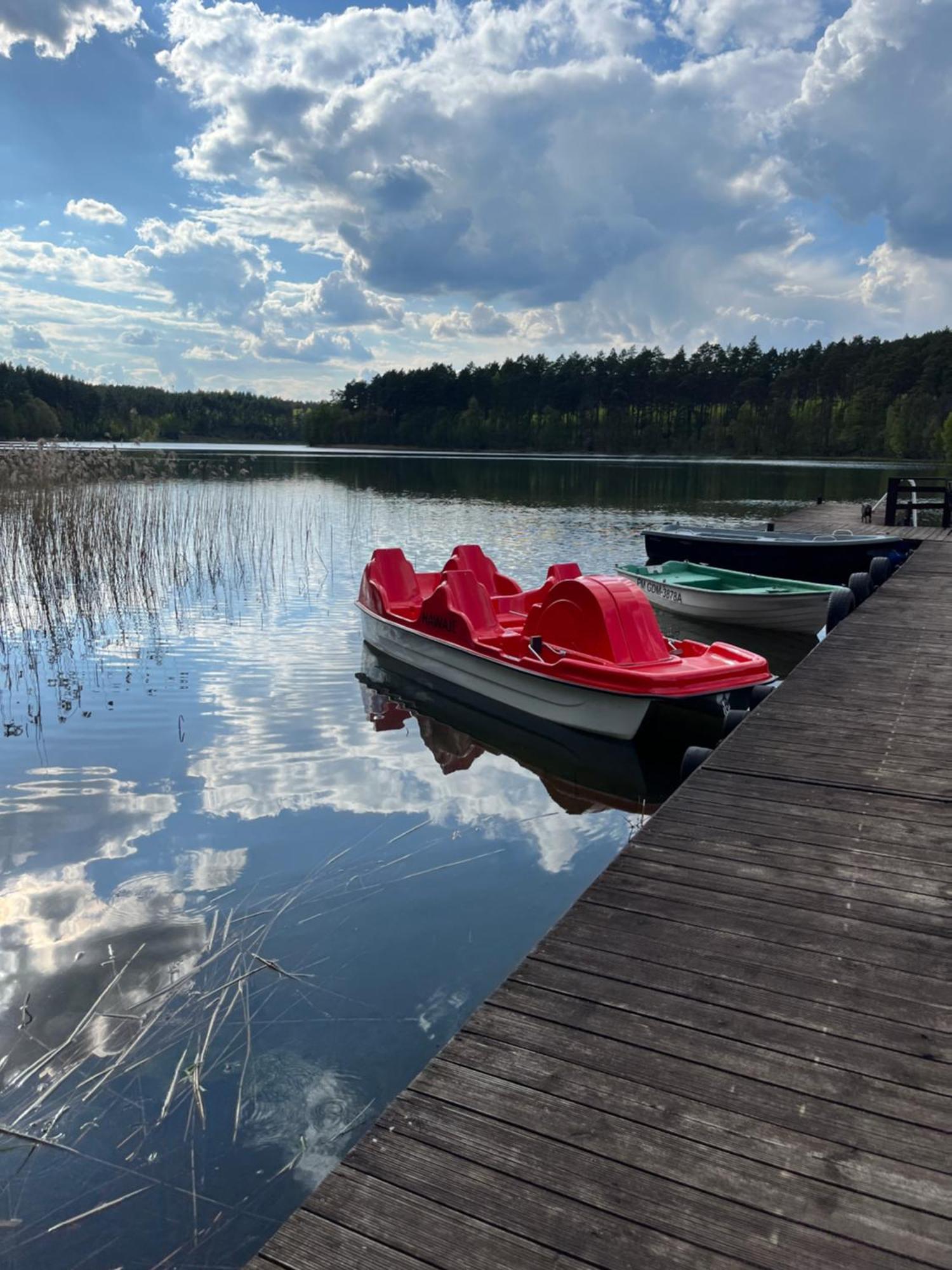 Domki Letniskowe Nad Jeziorem Kazub Cieciorka Bagian luar foto