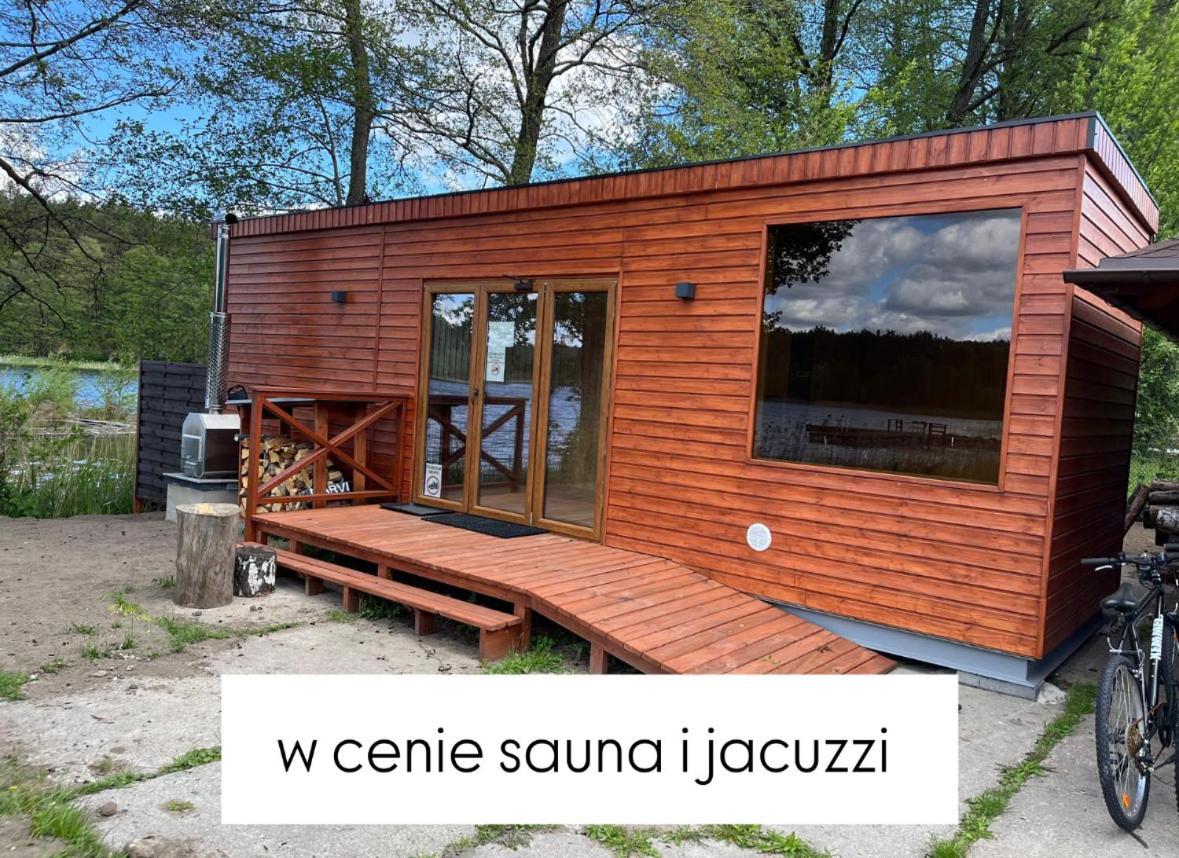 Domki Letniskowe Nad Jeziorem Kazub Cieciorka Bagian luar foto